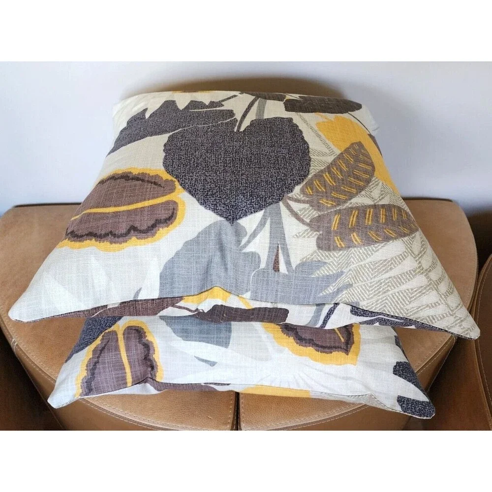 P/Kaufmann COSTA RICA DRIFTWOOD PAIR 22x22‎ Zippered Throw Pillow Cover NEW